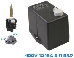 Condor-werke Presostat compresor trifazat Condor MDR3, 10-16 A, filet 3 8 , 3 iesiri 1 4 , 9-11 bar (223399)