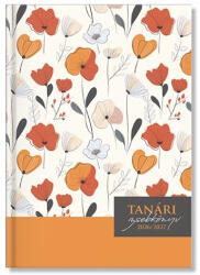  Tanári zsebkönyv pd 2026-2027 papír Floral (PAP4114-3088)