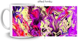  Fehér kerámia bögre 330ml képpel - neon robbanás (HRNEK-90X82-BILY-148)