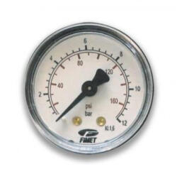 VEPA Manometru presiune aer Vepa D200 3C, 0-4 bar, filet posterior 1 4 , D63 mm (D200/3C)