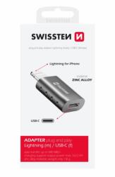 SWISSTEN átalakító Lightning (m)/USB-C(f) (55500400)