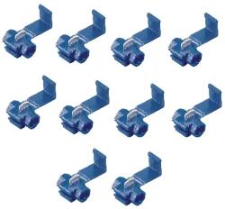 Goobay Set 10 conectori rapizi cabluri 1.5-2.5 mm albastru Goobay 17015-10 (17015-10) - habo