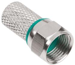 Cabletech Mufa F RG6U cupru HQ dublu izolata inel verde (WTY0623) - habo