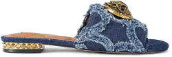 Kurt Geiger Sandale Chelsea Flat 3416286669 86-blue/pal c (3416286669 86-blue/pal c)