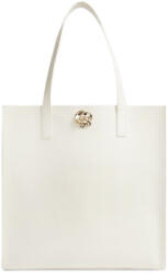 Ted Baker Geantă Rosenni Rose Detail Crinkle Large Tote 284038 ivory (284038 ivory)