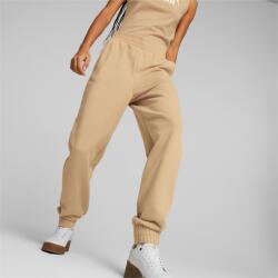 PUMA ESS+ Embroidery High-Waist Pants TR cl XS | Femei | Pantaloni de trening | Alb | 847093-89