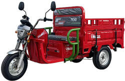 RDB Triciclu electric RDB X-Klass4 Plus, 3500W, Fara permis, 25 km h, autonomie 60 km, baterie 72V 32Ah, greutate maxima admisa 628 kg (X-klass4rosu-plus)