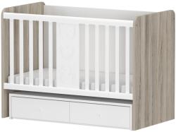 Arbor Бебешко легло-люлка Arbor - Рини Плей, орех деко + бял (RI23254) - baby