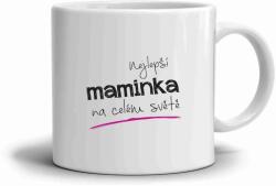  Fehér kerámia bögre 330ml képpel - legjobb anya 2 (HRNEK-90X82-BILY-387)