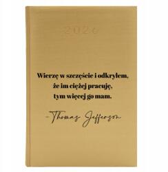  Könyvnaptár A5 2026 Arany Napi Tervező Hiszek A Boldogságban Mix Wz (Kalendarz A5 2026 Wierzę W Szczęście)