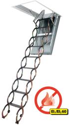 Padlásfeljáró. hu FAKRO LSF 60 ollós szerkezetű tűzgátló padlásfeljáró - 70x90, 270-300 (860133)