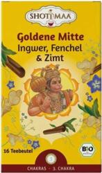 Shoti Maa Био чай Goldene Mitte - джинджифил, копър и канела - 16 пакетчета чай
