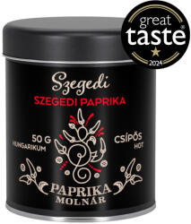 PaprikaMolnár SZEGEDI Prémium Szegedi paprika csípős 50 g/fémdoboz