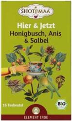Shoti Maa Био чай Hier & Jetzt - honeybush, анасон и салвия - 16 пакетчета чай