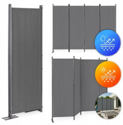 Modern Home Összecsukható kerti szobaparaván 4 paneles 167x216 cm szürke MultiGarden (1078523614)