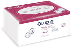 Lucart Airtech fodrászkendő , hajtott-íves 43x77, 100lap/cs. , 4cs. /krt