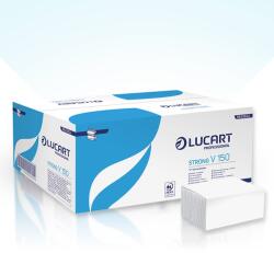 Lucart kéztörlő V hajt. , STRONG V 150, 2rtg. , cell. , 20x150lap/krt