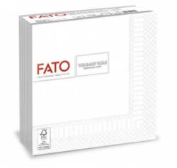 FATO Szalvéta Fato 2rét. 33x33cm 1/4 fehér 50db/cs 48cs/krt