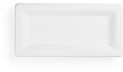 Vegware Lebomló cukornád tányér, téglalap, 25*13 cm | 50 db/csomag