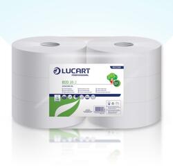 Lucart toalettpapír, ECO 28 J, 2rtg. , fehér, 265m, 6tek/cs