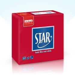 FATO Szalvéta Fato Star 38x38cm piros 40db/cs 30cs/#