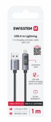 SWISSTEN LCD kábel USB-A / Lightning 1m (71551071)