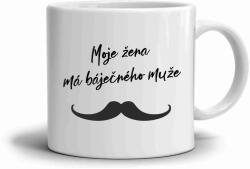  Fehér kerámia bögre 330ml képpel - egy csodálatos férfi (HRNEK-90X82-BILY-423)