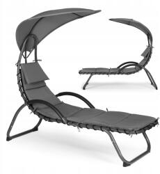 ModernHOME Kerti napozóágy nagy ovális előtetővel MultiGarden (PH158C)