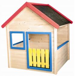 Woodyland ház színes szegéllyel (102110110)