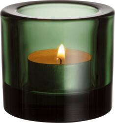 Iittala Suport pentru lumânări tip pastilă Kivi 6 cm, verde (1075441)