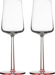 Iittala Pahare de vin alb Essence 330 ml, transparent-roz, 2 buc (1084105) Pahar