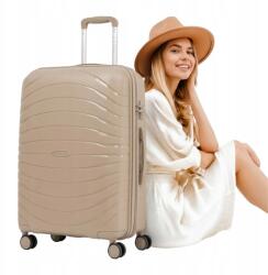 Kadva Utazóbőrönd Kadva Brava 78 l 67, 5x45x27, 5 cm Görgős Kemény Bőrönd (KDV-B4B106-BR)