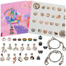 Stator Charms Ékszerkészítő Készlet Lányoknak Gyerekeknek 26 db-os (U754)