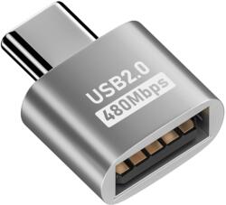  USB-C - USB 2.0 adapter MacBookhoz - ezüst (661900599A)