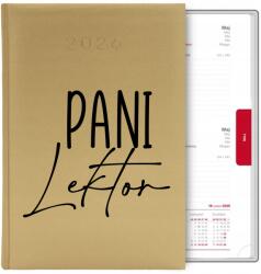  Naptár Arany Határidőnapló Tervező A5 2026 Ajándék Hölgy Lektor MIX Minták (Kalendarz a5 2026 TERMINARZ PLANER ORGANIZER)