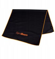 GymBeam gyorsan száradó sport törölköző fitnesz edzőterem fekete 50x90 cm (GymBeam)