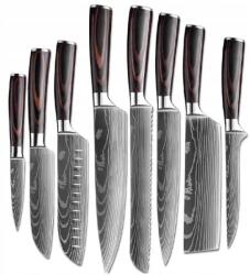  Konyhakés készlet Bl 29418 8 db/Fekete/Barna/2. típus KP-29418 (KP-29418)