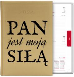  Naptár Arany A5 2026 Ajándék Úr Az Én Erőm MIX Minták (Kalendarz a5 2026 TERMINARZ PLANER ORGANIZER)