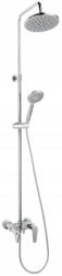 FERRO Esővízgyűjtő zuhanyfejjel és kádcsapteleppel Algeo, króm (DBZ344)