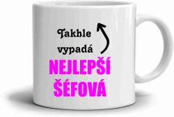  Fehér kerámia bögre 330ml képpel - best boss (HRNEK-90X82-BILY-409)