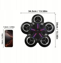  Ökölvívó Pajzs Zenei Ökölvívó Cél Music Boxing Target Led Kesztyű