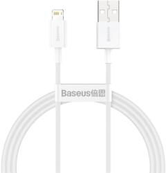  BASE lightning töltő- és csatlakozókábel az Apple számára 1m - fehér (662800772A)