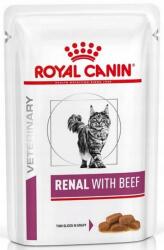 Royal Canin RoyalCanin Állatorvosi macskaeledel vesebetegségben szenvedő macskáknak Marhahús 85g