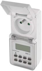  Időzítő - digitális kapcsoló aljzat kültéri IP44 P5507N (em_8592920134849)