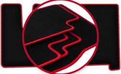 Wielganizator Lux Autószönyegek Iveco Stralis teherautóhoz, fekete, piros szegéllyel