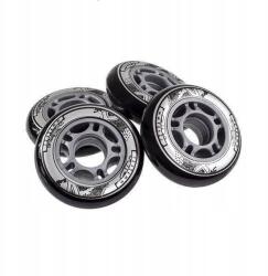 Nils Extreme Kerekek Jégkorcsolya Pu 72x24 82A Fekete Kerekek (4 db) Nils Extreme (5907695510645)