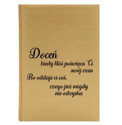  Naptár A5 2026 Arany Munka Értékeld, Ha Valaki Rád Szánja Az Időjét