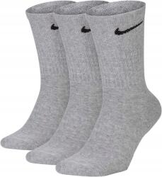 Nike Zokni Nike Everyday Magas 3 Pak 34 38 Dri Fit Szürke (Nike Skarpety wysokie komplet 3 par)