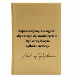  Naptár A5 2026 Arany Tervező Boldognak lenni-Csak Ez számít Mix Wz