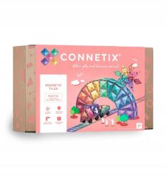 Connetix Mágneses Építőkészlet Pasztell Pack 202 Darabos (CON-EU-P202)